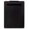 JAM Paper Black Legal Aluminum Premium Clipboard with Hinge